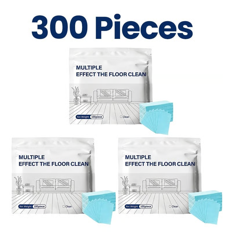 Multi-Effect Floor Cleaning Tablets, Fast Dissolving, No-Rinse Formula for Hardwood, Tile & All Floor Types