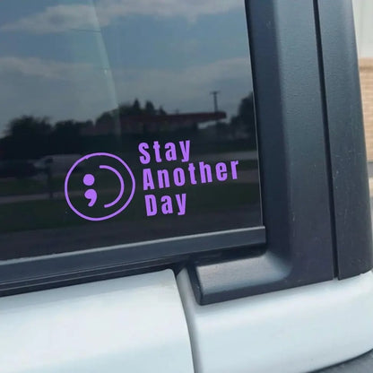 🎗️Share Pack❤️ SAD Mental Health Awareness Car Decal(3pcs)