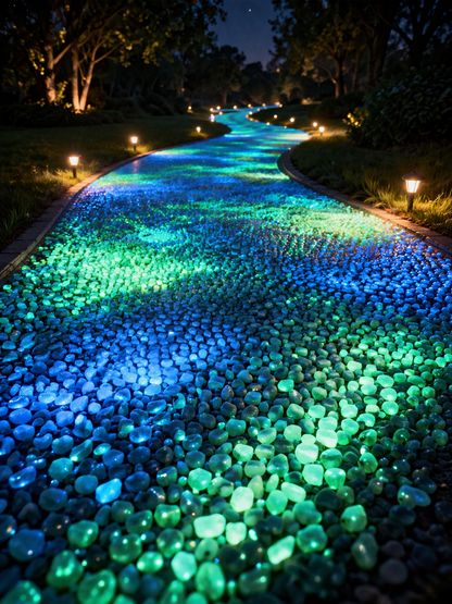 Garden Decorative Pebble Lights