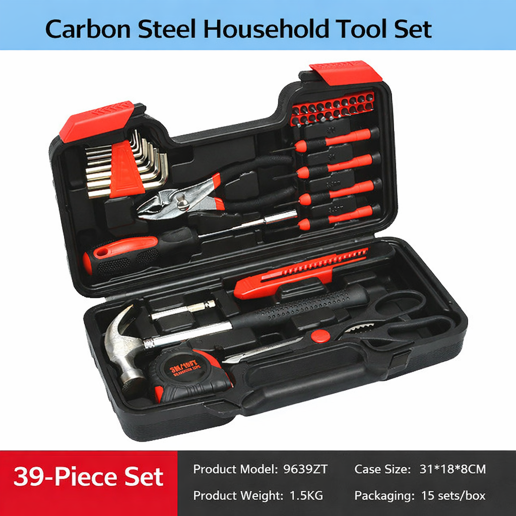 39-Piece Household Tool Kit