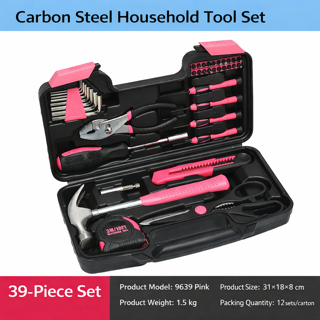 39-Piece Household Tool Kit