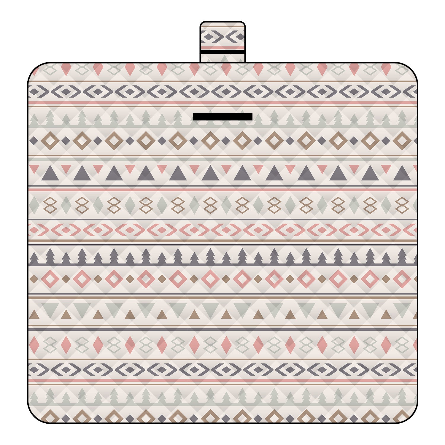 Simple Bohemian ultrasonic picnic mat