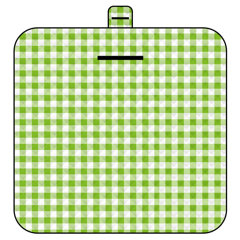 New ultrasonic small green and white grid