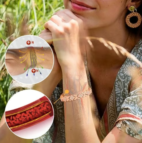🔥 LAST DAY 70% OFF 🔥 – Flower Copper Bracelet for Weight Loss, Metabolism & Slim Body